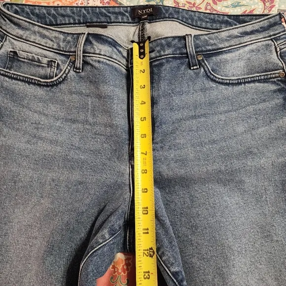 NYDJ Teresa Wide Leg Ankle Jeans | Size 14w