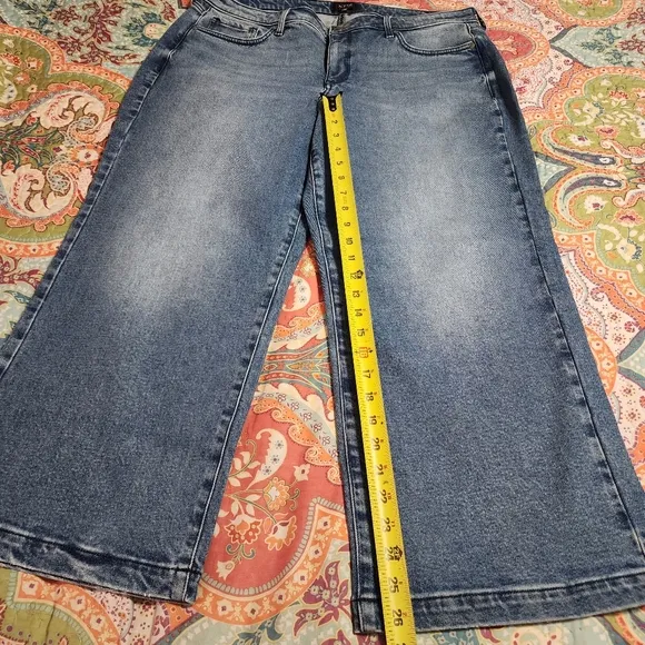 NYDJ Teresa Wide Leg Ankle Jeans | Size 14w