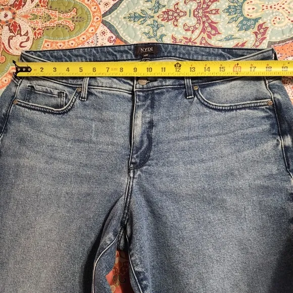 NYDJ Teresa Wide Leg Ankle Jeans | Size 14w