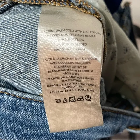 PILCRO ANTHROPOLOGY Slim Boyfriend Jeans Size 29