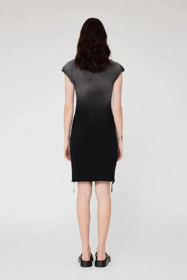 RAQUEL ALLEGRA-Century Dress Faded Black