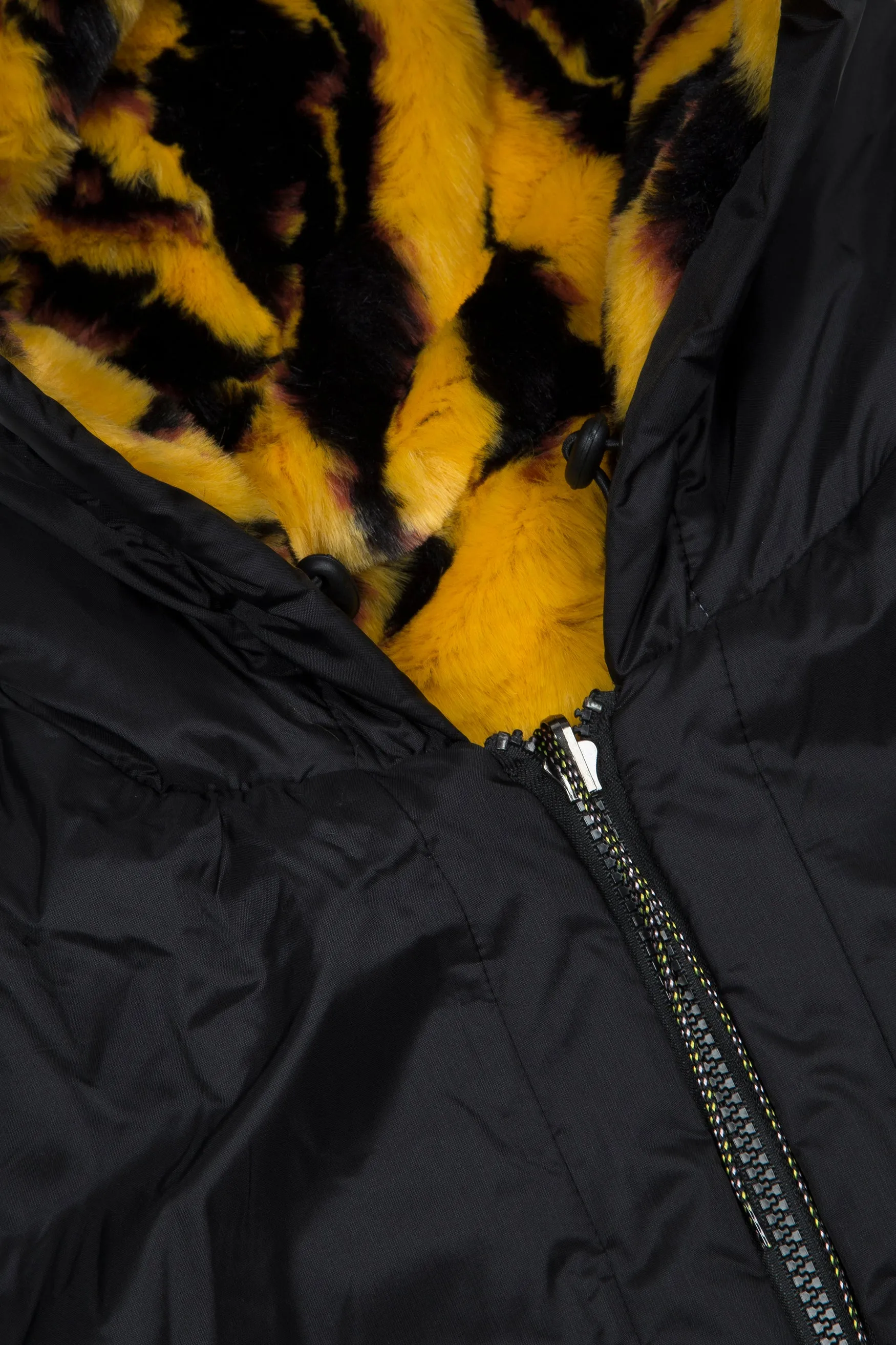 Reversible Furry Parka
