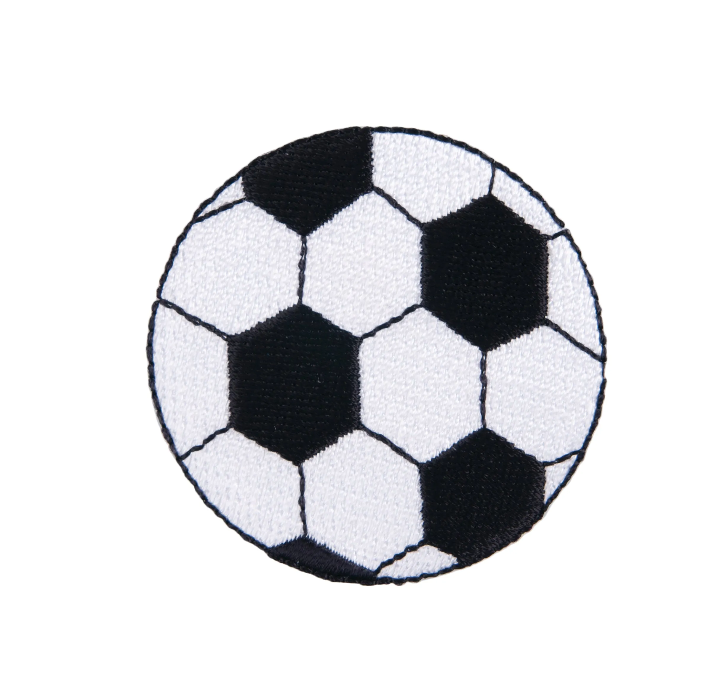 Sew On Motifs Lace Jeans Dresses Garments Appliques Patches 5.4 cm -Football