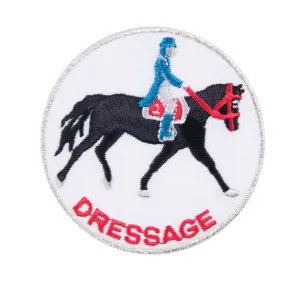 Sew On Motifs Lace Jeans Dresses Garments Appliques Patches 6.2 cm -Jockey Badge