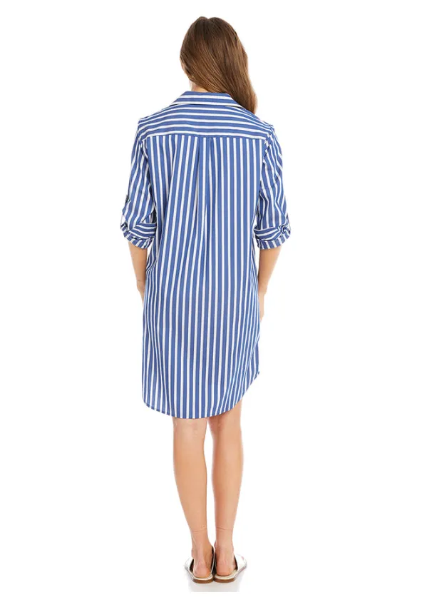 Stripe Shirtdress