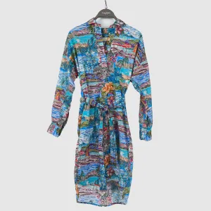 Tintoria Mattei Ladies Hawaiian Shirt Dress