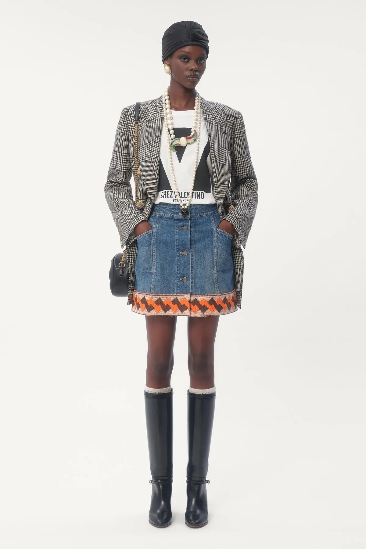 VALENTINO | DENIM SKIRT