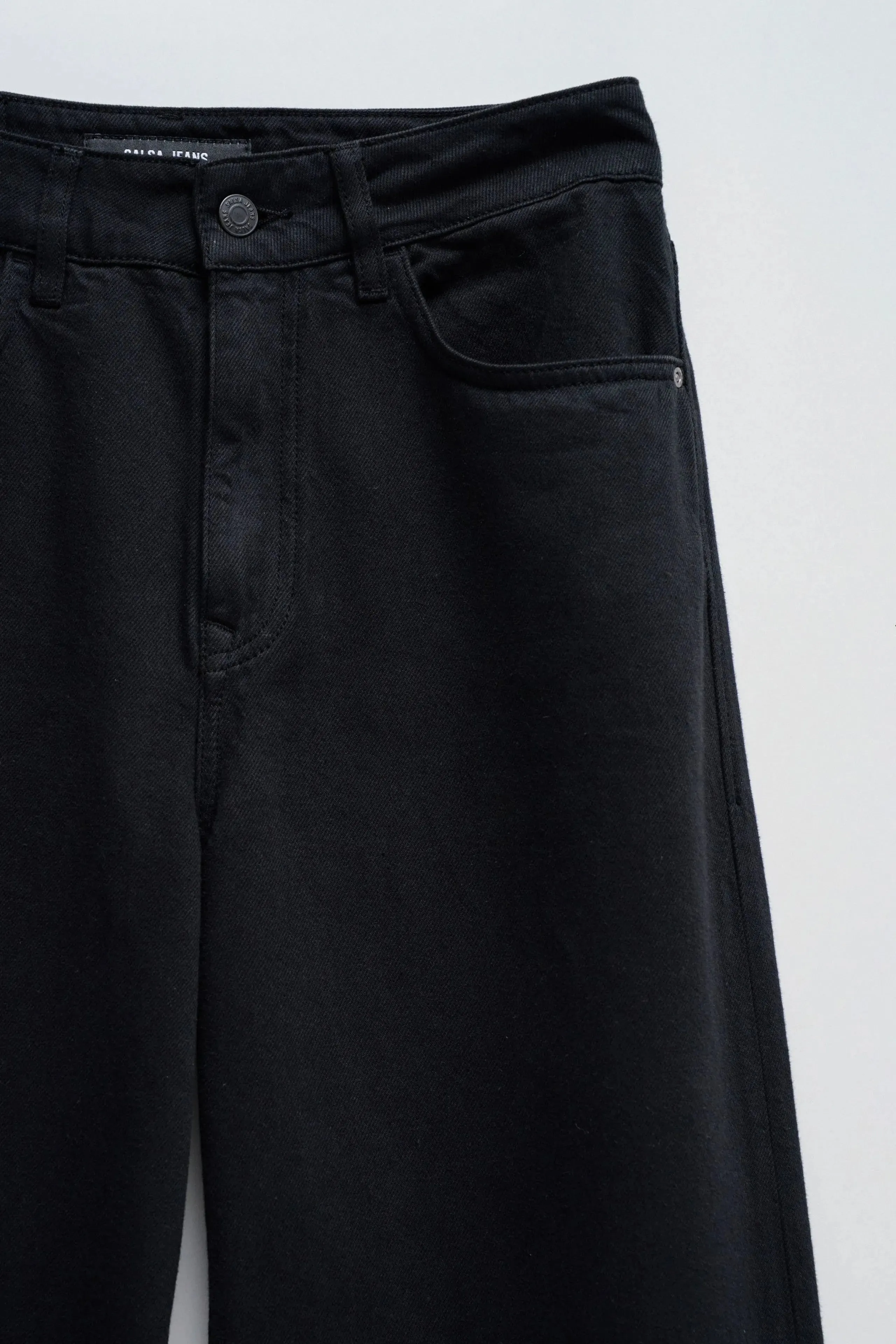 Vaqueros SALSA Wide Leg Negros