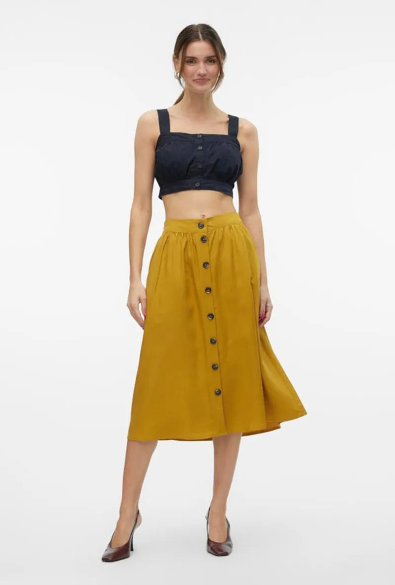 VERO MODA KARMREN SL CROP TOP