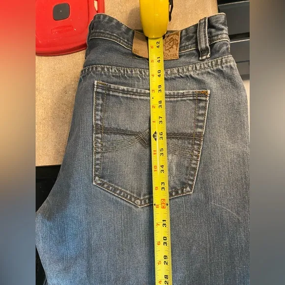 Y2K Diesel Industry Denim Division Blue Jeans Boyfriend Straight leg Mens 38