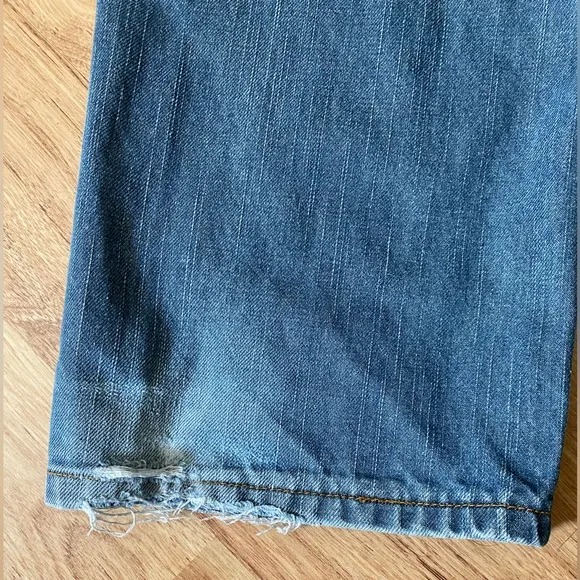 Y2K Diesel Industry Denim Division Blue Jeans Boyfriend Straight leg Mens 38